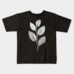 Original Leafs Stamp / White Kids T-Shirt